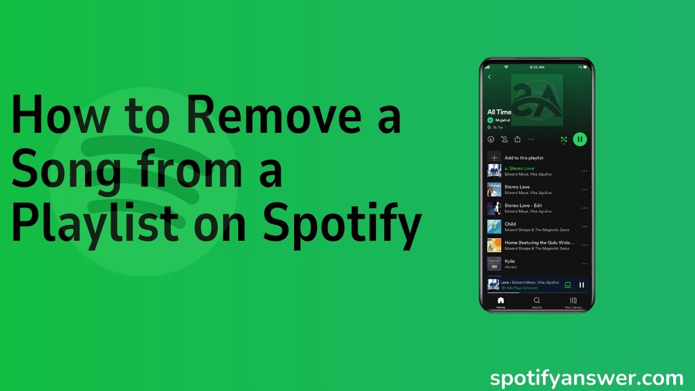 How to Remove a Song from a Playlist on Spotify