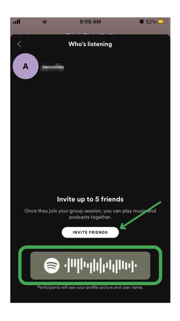 Invite Spotify Friends