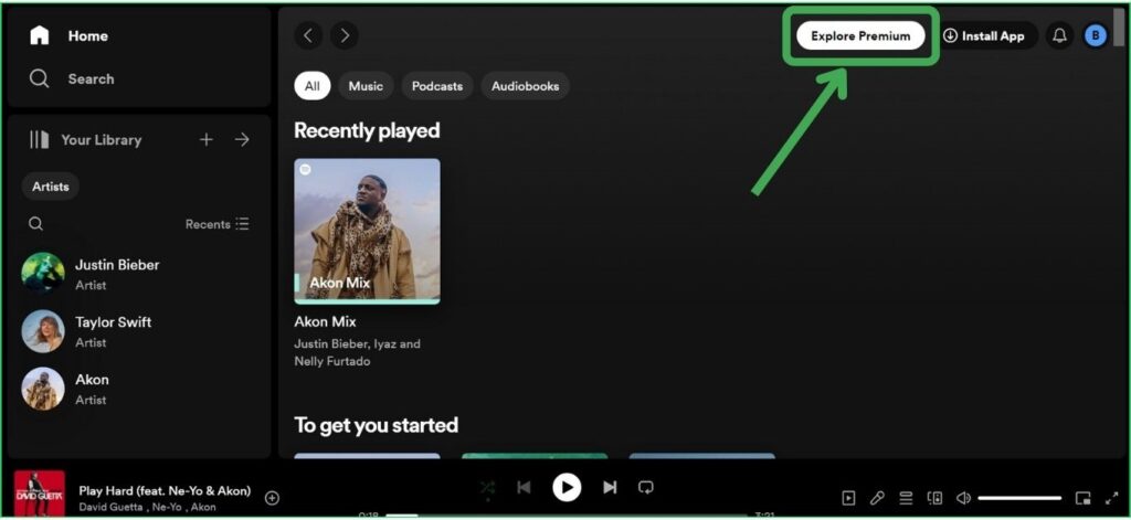 Explore Spotify Premium