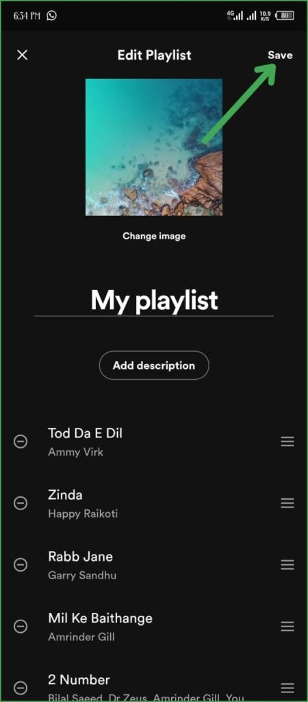 Save Spotify Cover Photo
