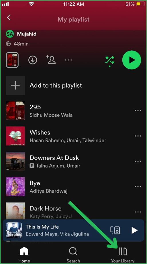 Spotify Library icon