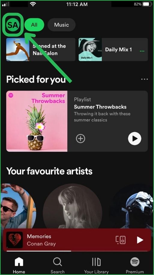 Spotify Profile Icon